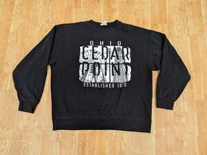 Cedar Point Graphic Pullover Sweatshirt Black Men’s Size XL